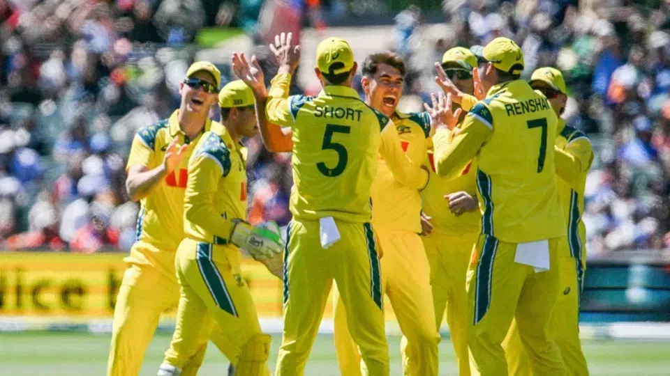 Australian team [Source: AFP]